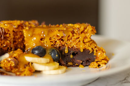 Beehives in a rural field